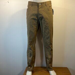 Alfani Men’s Smokey Taupe khaki Pants - 38W x 32L - NWT $59.50
